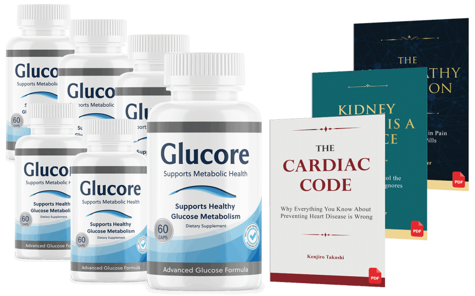 Glucore 6 bottles -image